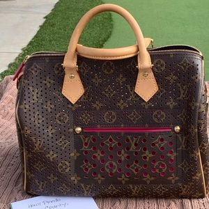 Louis Vuitton Perforated Speedy 30 LIKE NEW!!!
